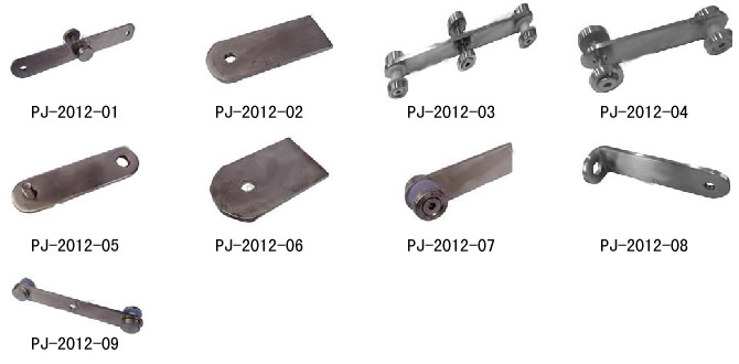 不锈钢一字形玻璃挂件-PJ2012图片 不锈钢一字形玻璃挂件-PJ2012图片