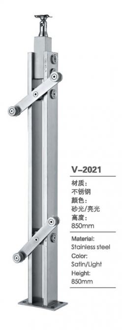 优化不锈钢楼梯扶手图片 优化不锈钢楼梯扶手图片